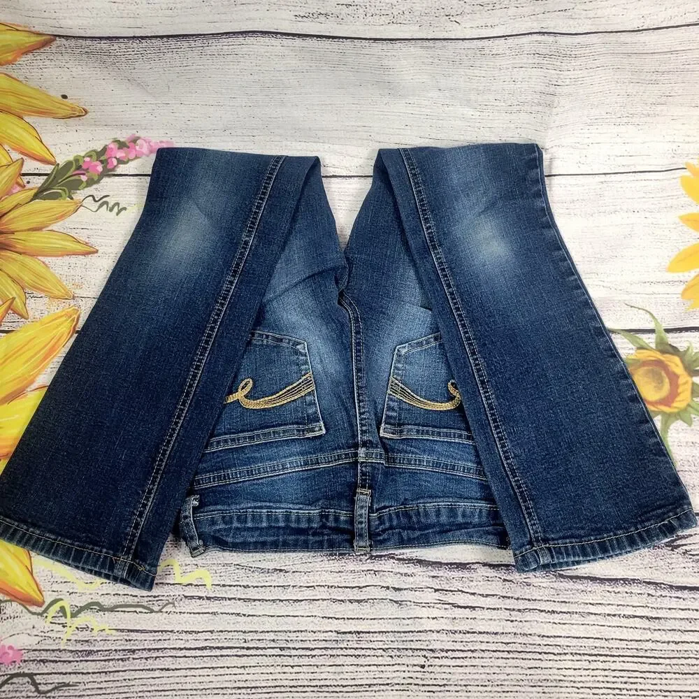 Justice‎ Jeans Simply Low Bootcut Girl's Size 10